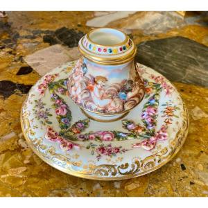Capodimonte - Porcelain Candle Holder