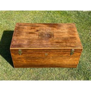 Freemasonry - Chest In Rosewood & Marquetry