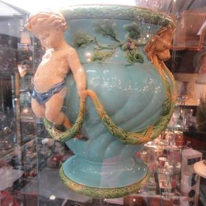 Minton Signed Slip Pot