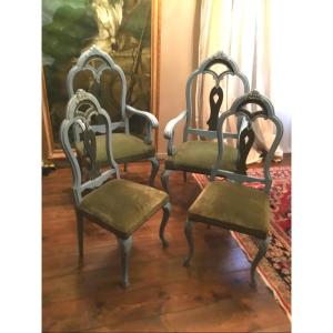 Italian Baroque Style Living Room Set