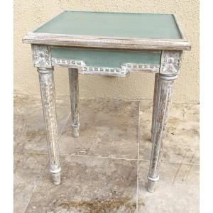 Louis XV Style Carved And Patinated Wood Side Table