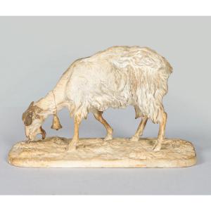 Pierre Jules Mène. Patinated Plaster Cast, Dated 1844