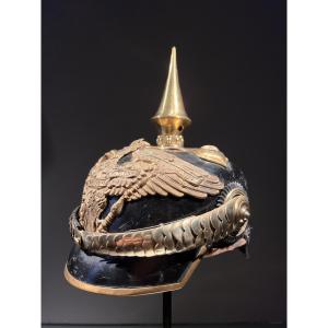 Prussian Officer's Helmet Of The Prince Albrecht Von Preussen Dragoon Regiment No. 1.