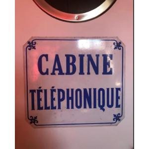 Telephone Booth Plate