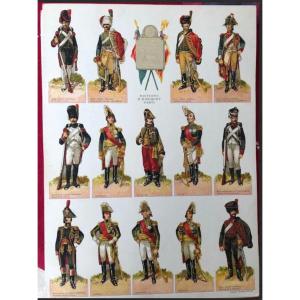 French Army 1790 & 1814 Cutting Board Edit H. Bouquet