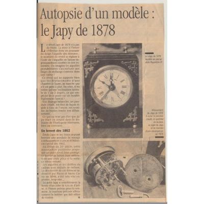 Japy Clock 1878