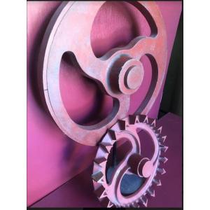Wooden Gears For Casting In Foundry