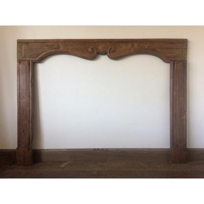 18th Century Fireplace In Elm