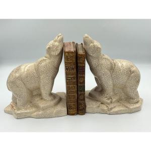 Louis Fontinelle Cracked Bookend 