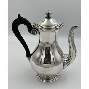 Christofle Belle Poureuse Silver Metal Coffee Maker