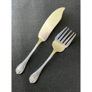 Christofle Marly Fish Cutlery Set