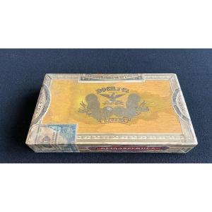 Cuban Cigar Box "reinas De Bock" – Habana 1912 – Complete And Sealed Original