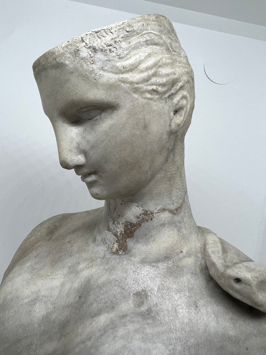Busto in marmo Italia XIX sec.-photo-2