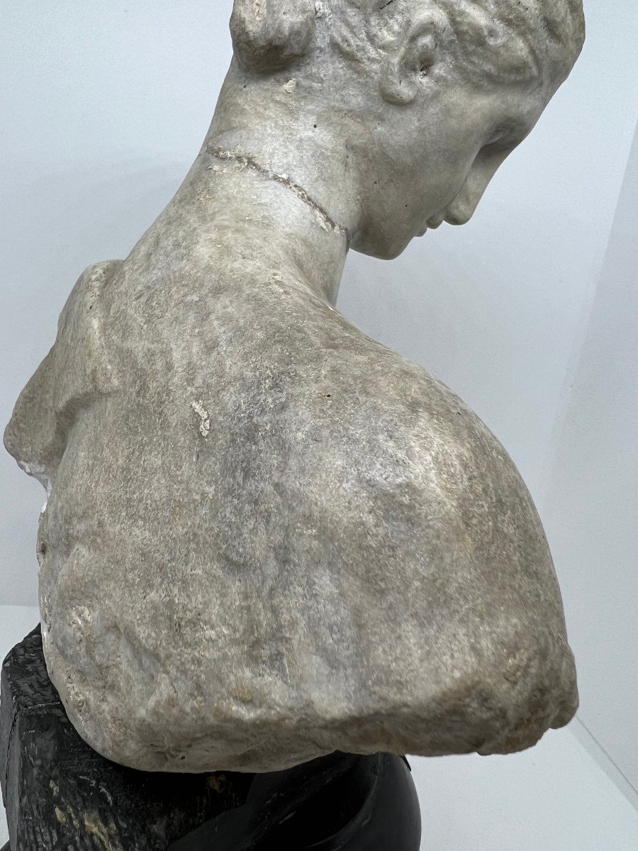 Busto in marmo Italia XIX sec.-photo-4