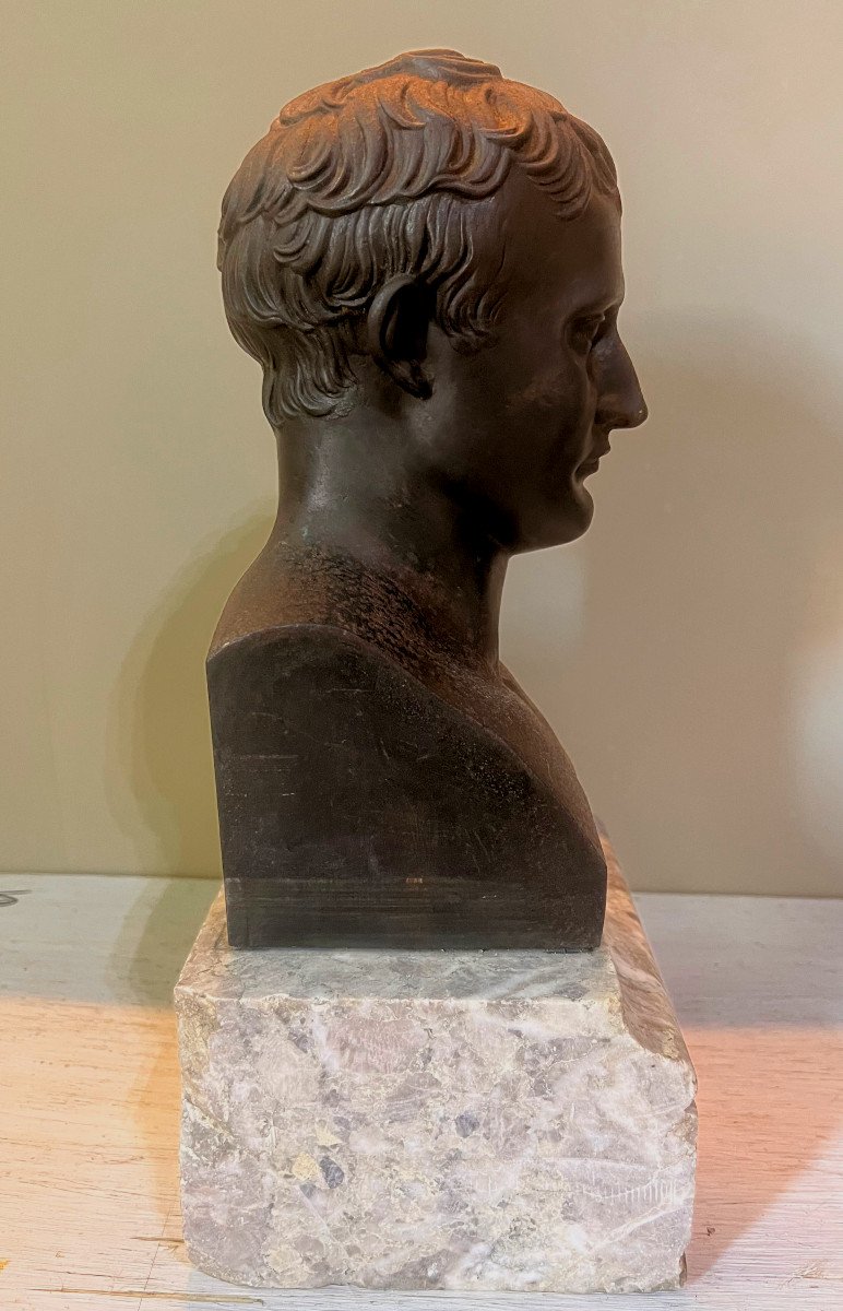 Busto di Napoleoen giovane Francia XIX sec-photo-2
