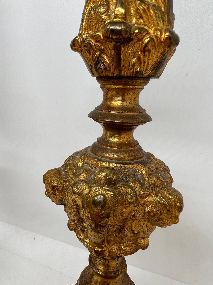 Italia XVIII sec. bronzo dorato-photo-2