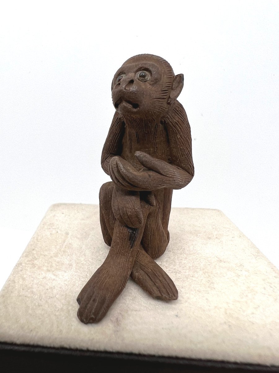 Scimmia in ceramica-photo-4