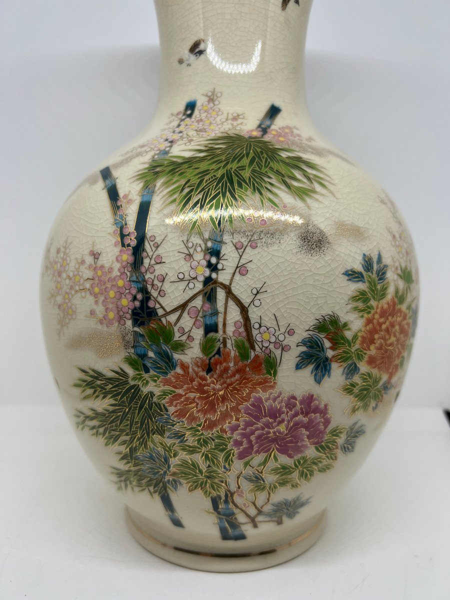 Vaso in porcellana Kutani-photo-2