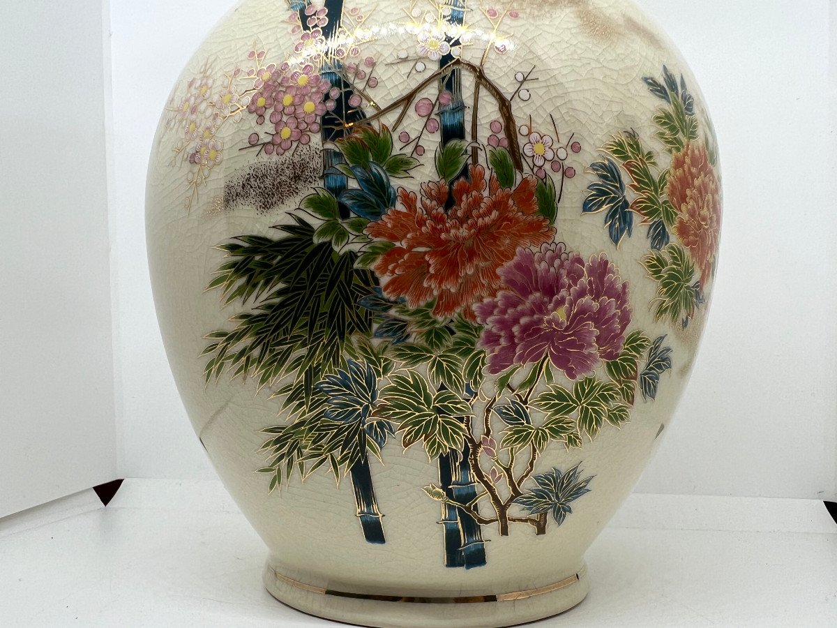 Vaso in porcellana Kutani-photo-5