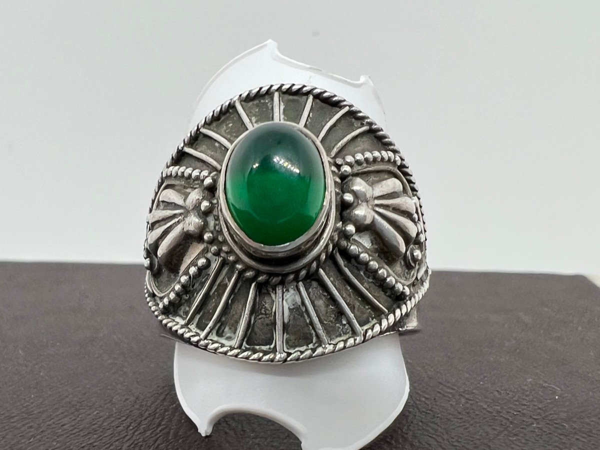 Anello in argento India XX sec.-photo-3