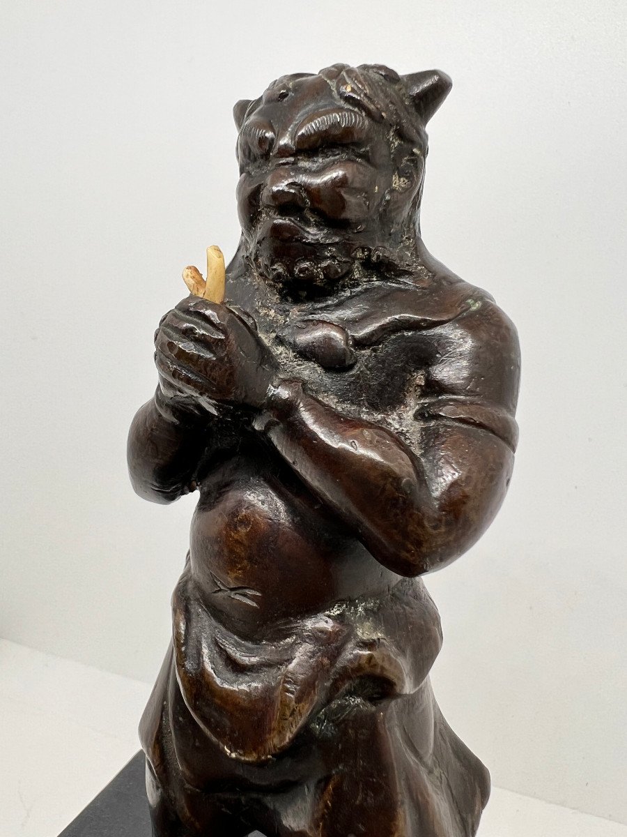 Okimono in bronzo Giappone XIX sec.