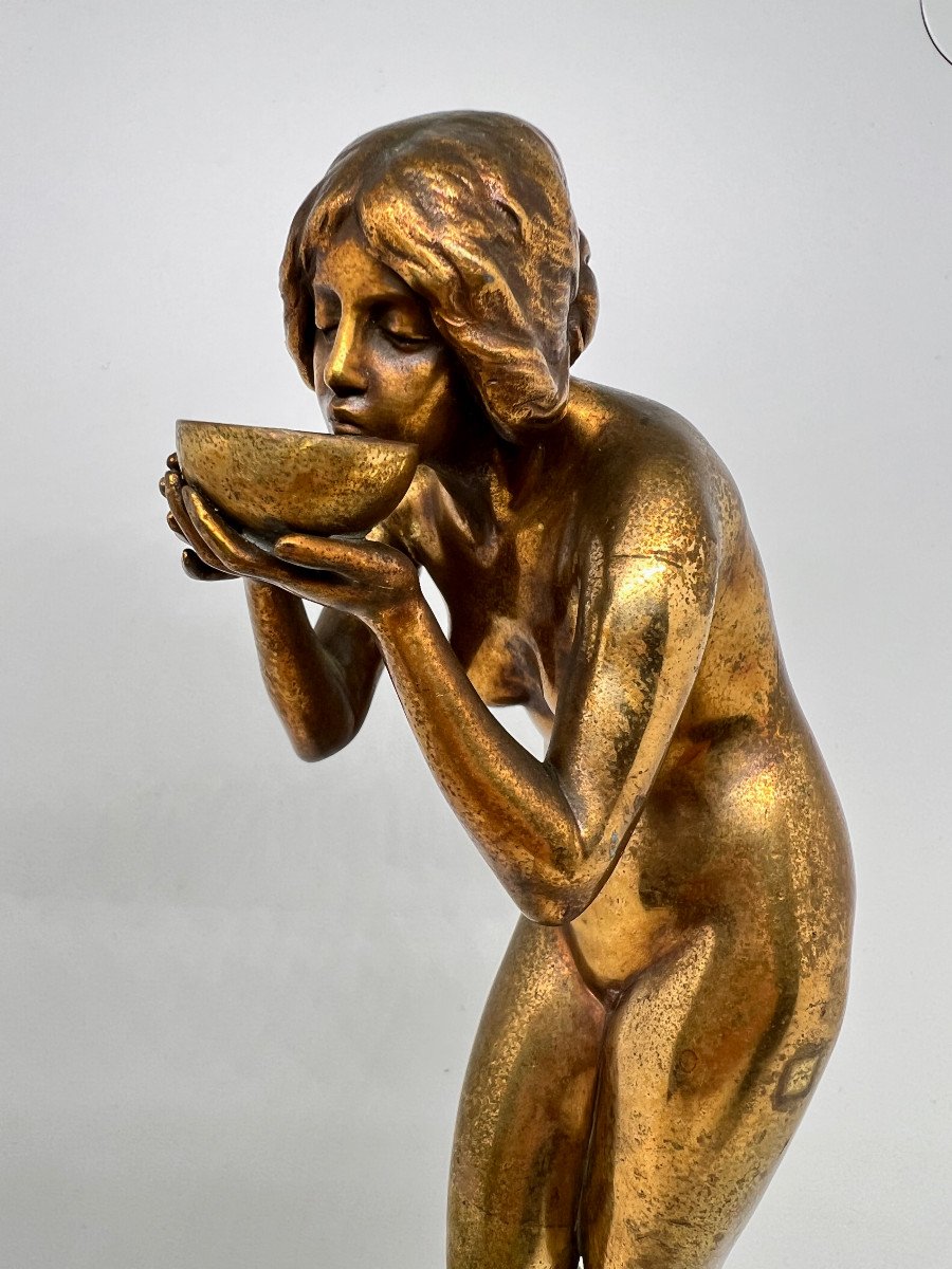 Art Noveau Bronze V.Seifert