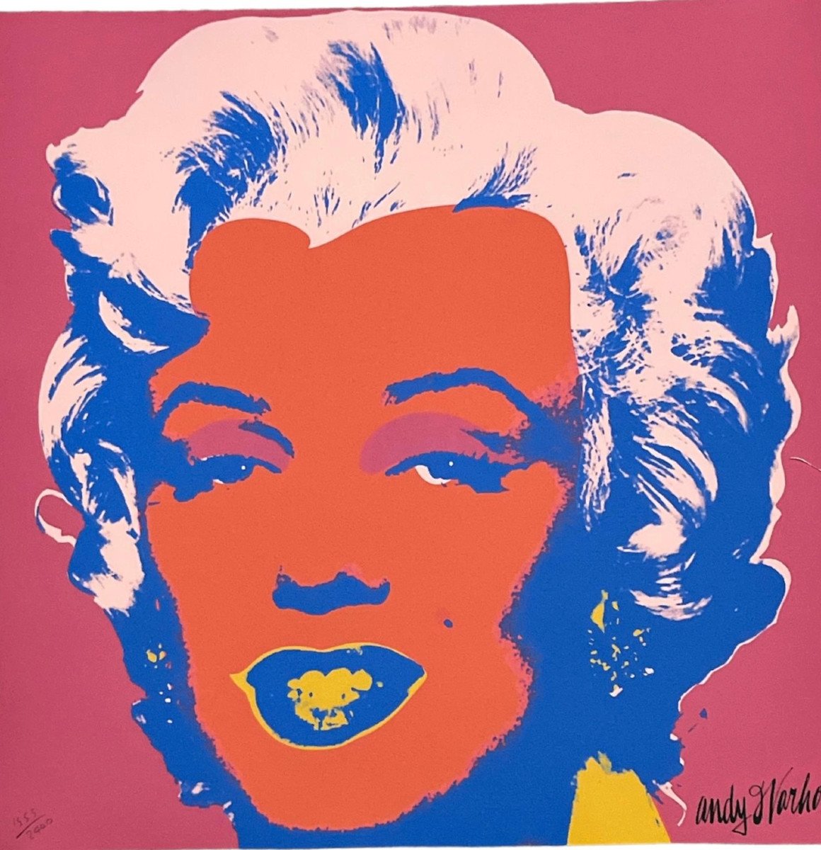 Litografia offset Andy Warhol 