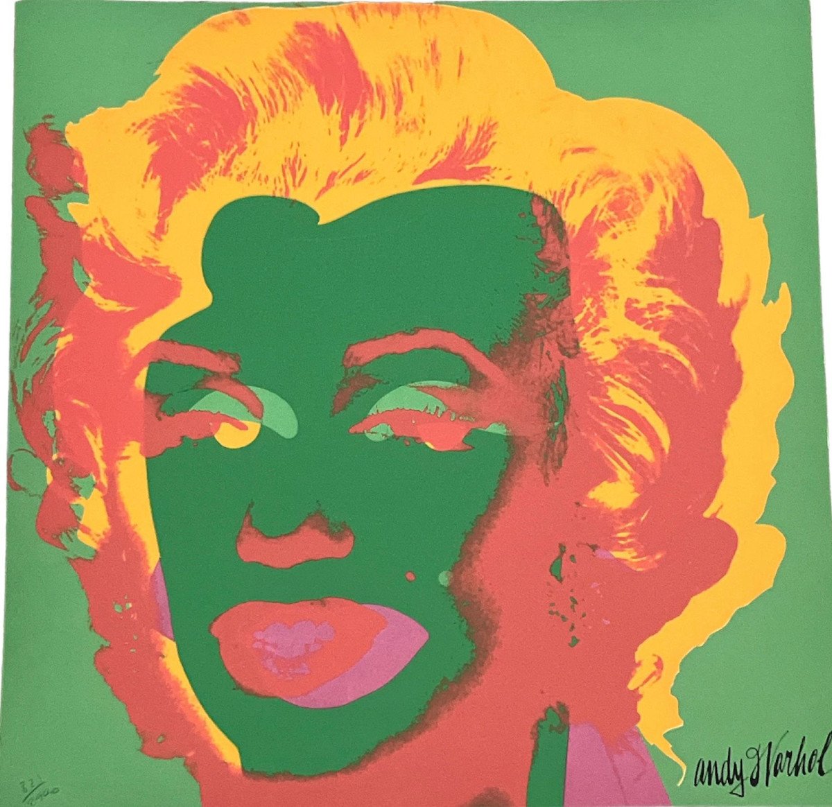 Litografia offset Andy Warhol