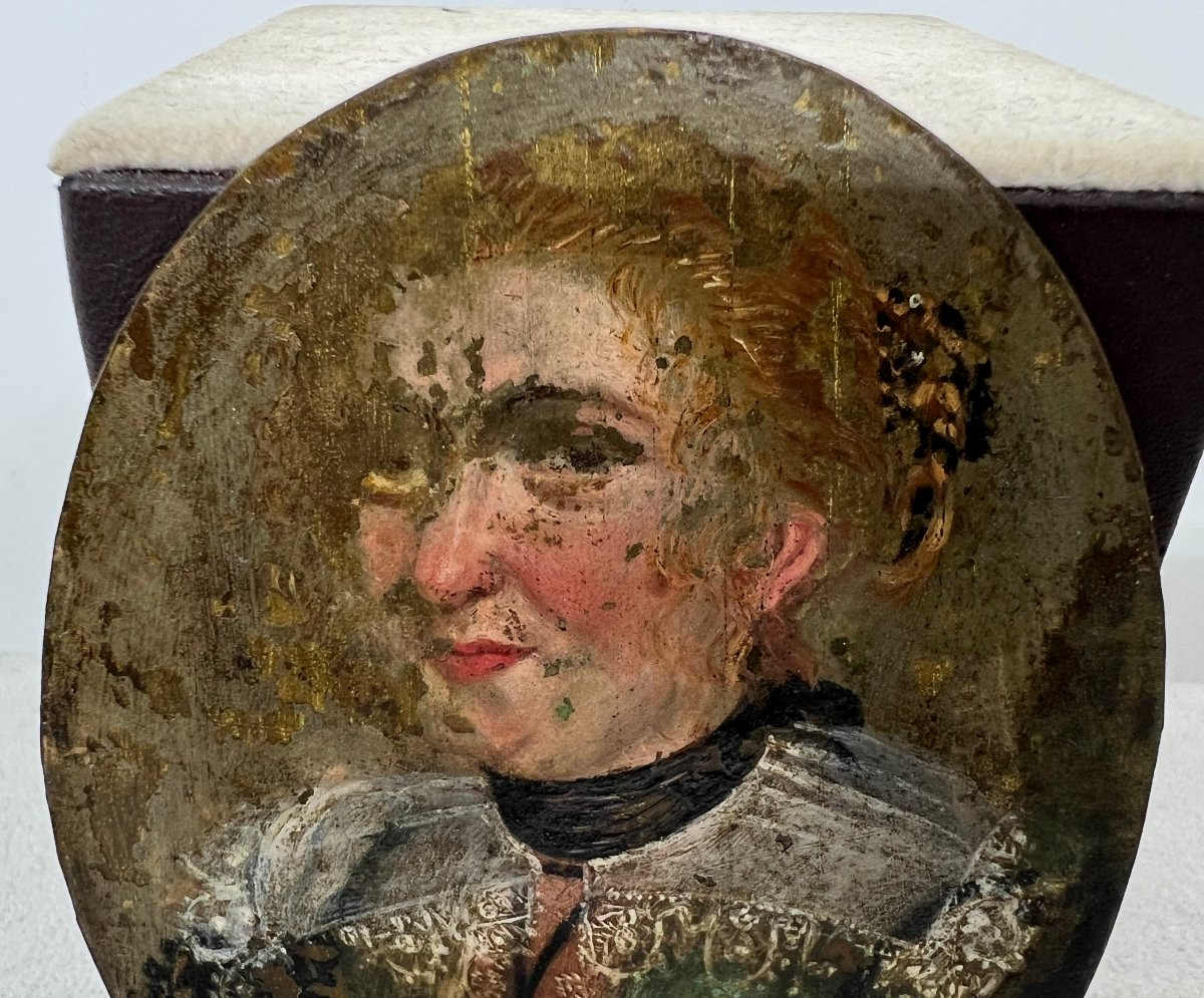 Olio su rame del XVII sec.-photo-4