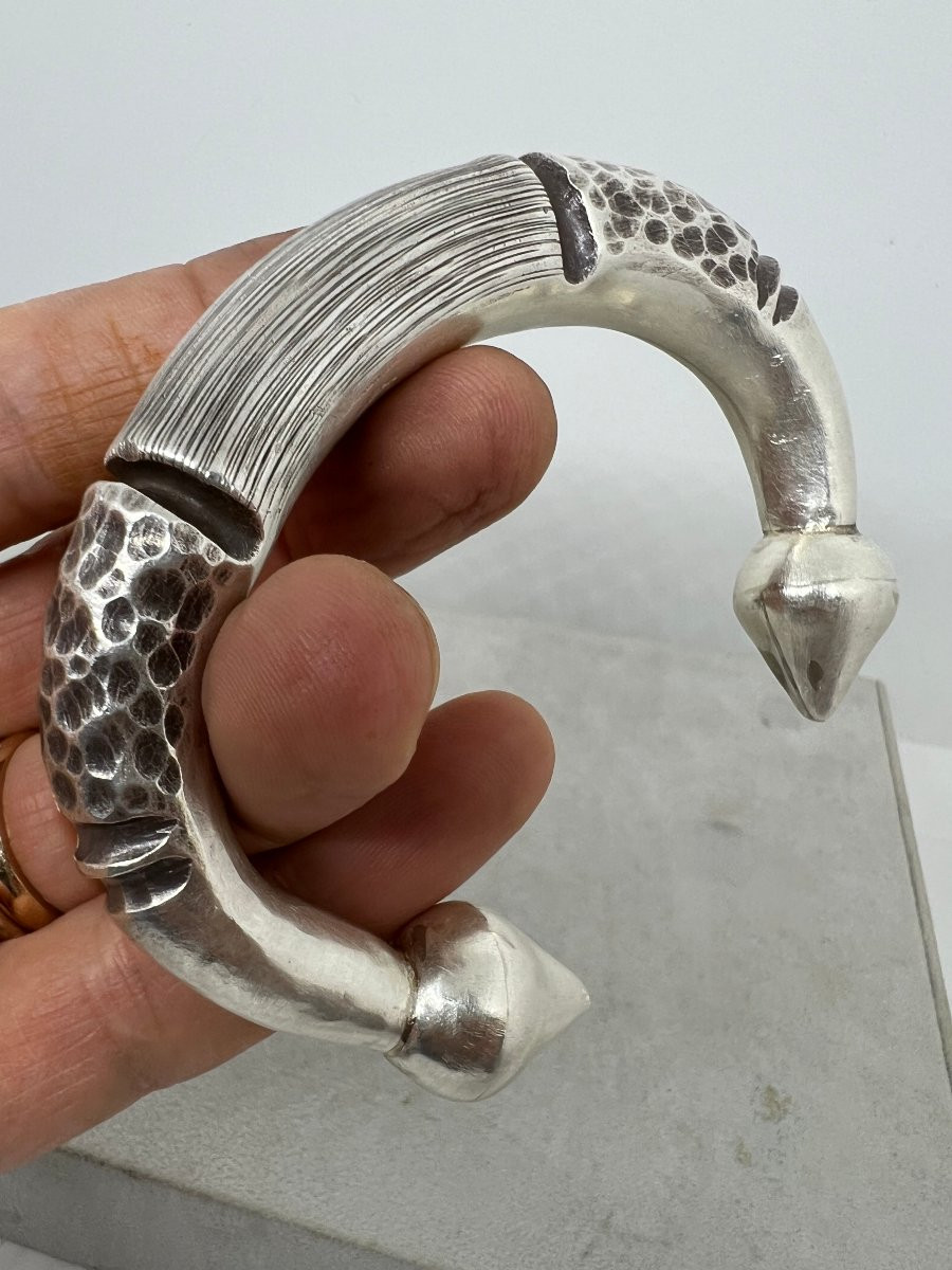 Bracciale rigido argento -photo-1