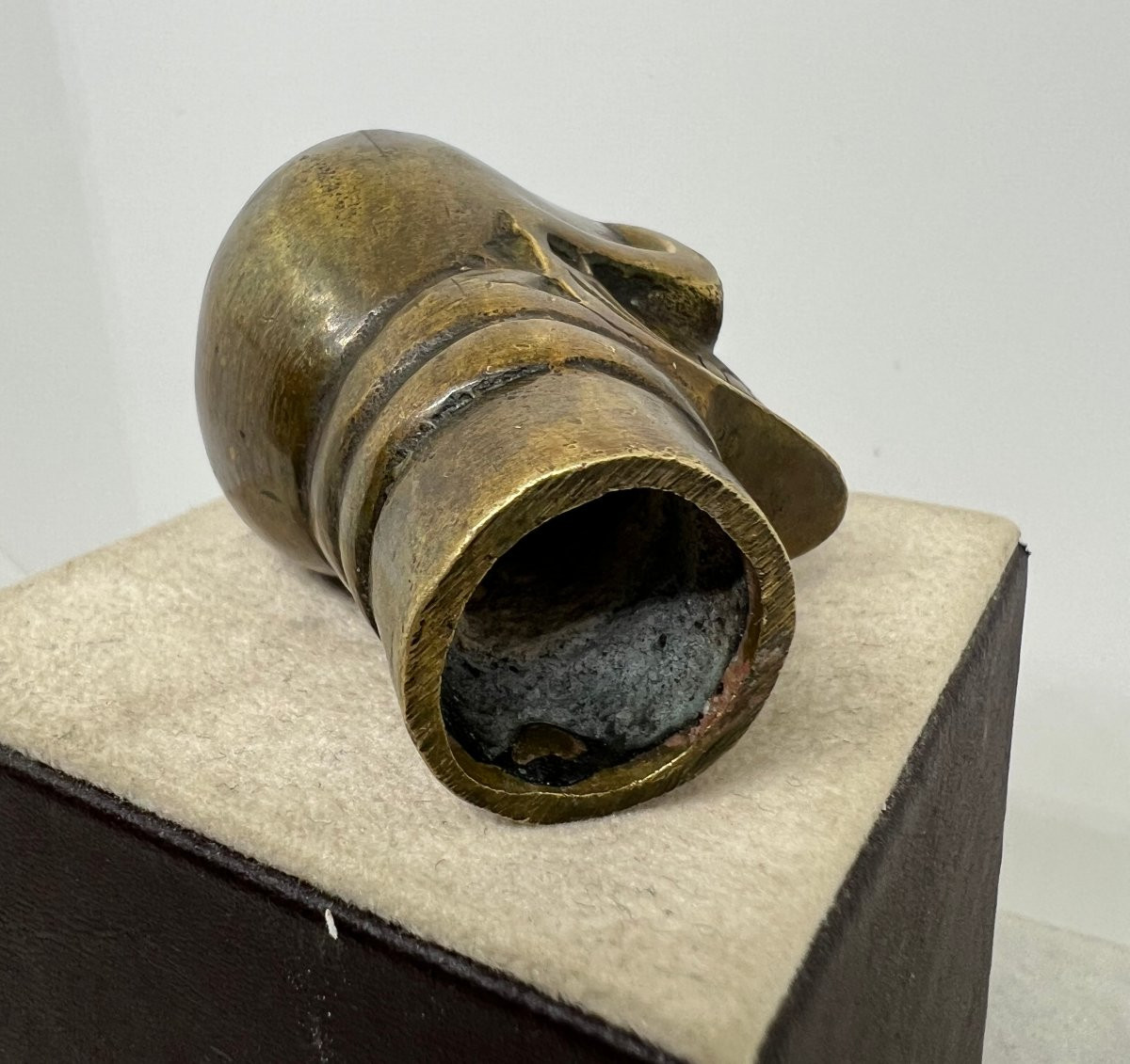 Pomo di bastone in bronzo -photo-2