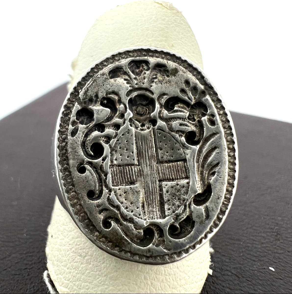 Anello sigillo in argento-photo-3