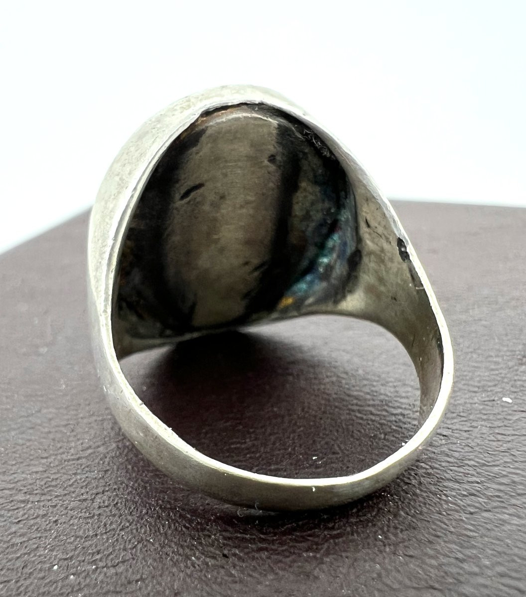 Anello sigillo in argento-photo-4