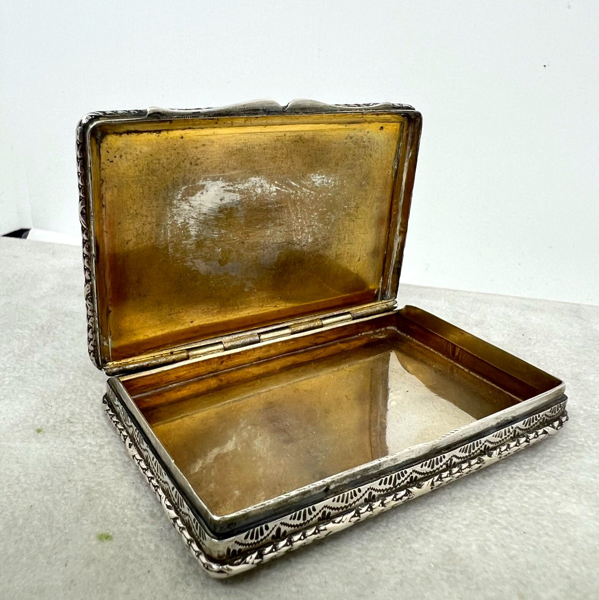 Tabacchiera in argento -photo-4