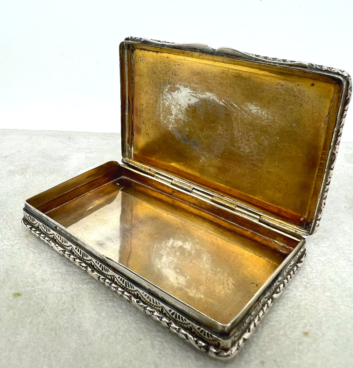Tabacchiera in argento -photo-2