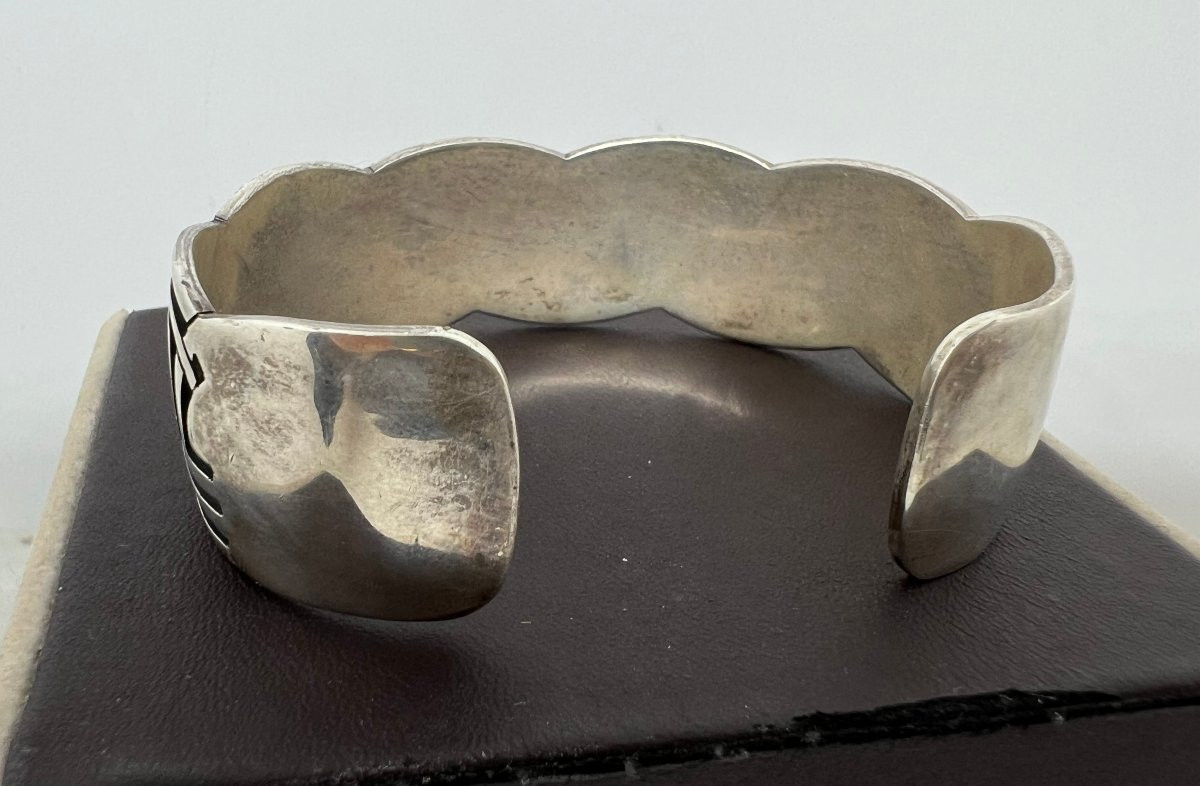 Bracciale rigido in argento -photo-1