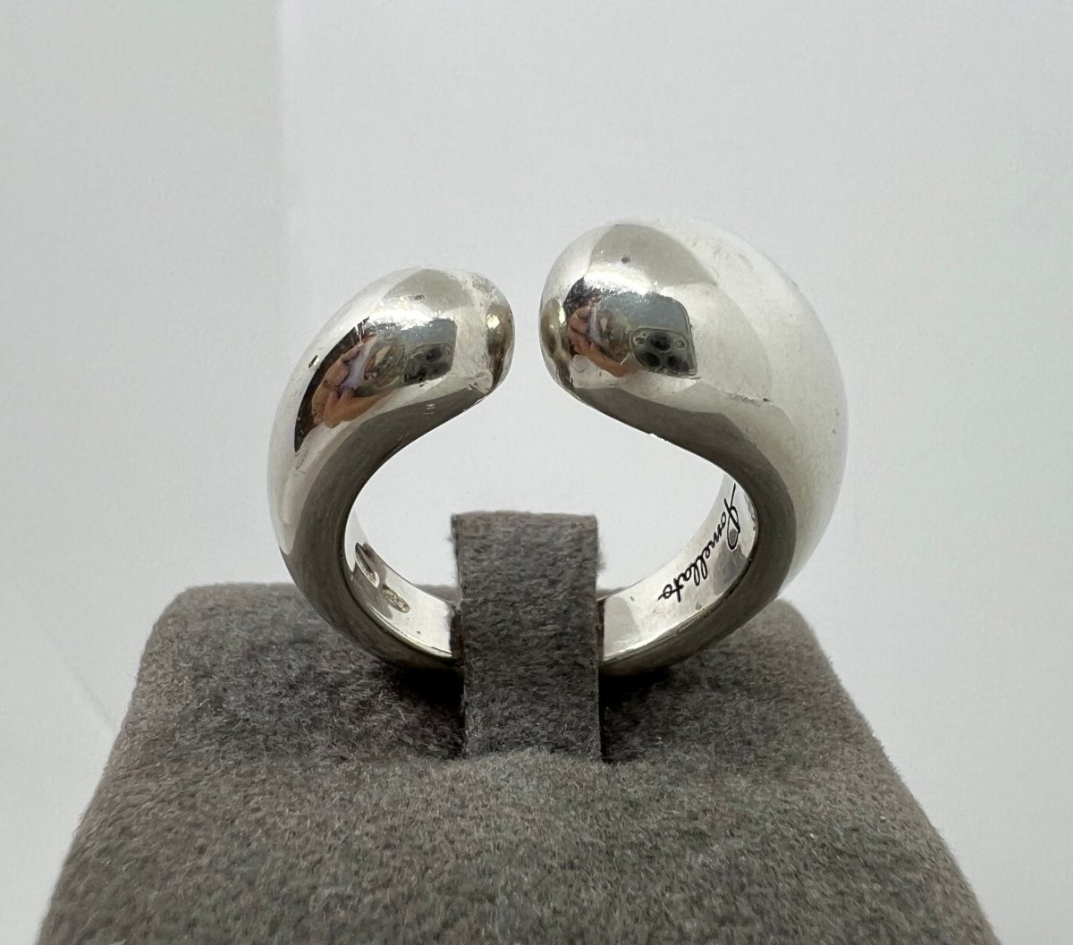 Pomellato anello in argento -photo-3