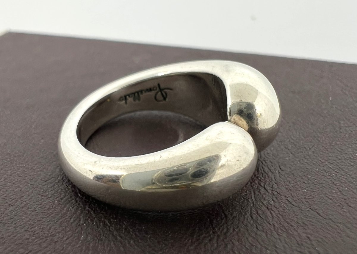 Pomellato anello in argento -photo-2