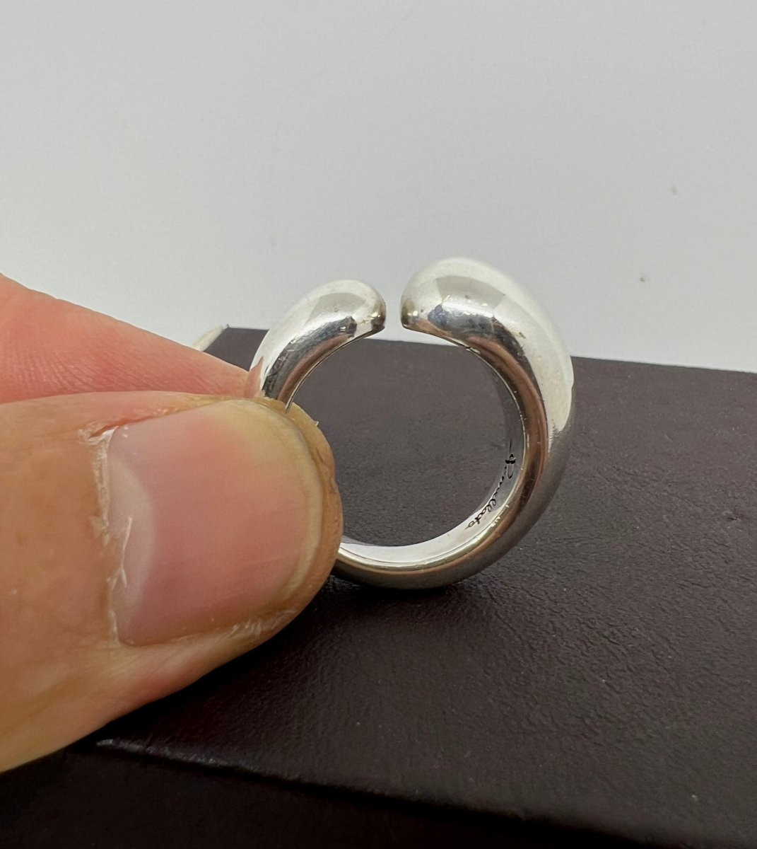 Pomellato anello in argento -photo-3