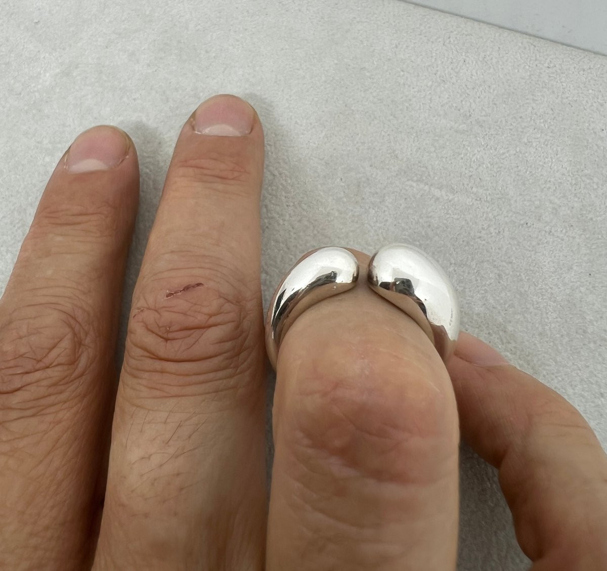 Pomellato anello in argento -photo-4