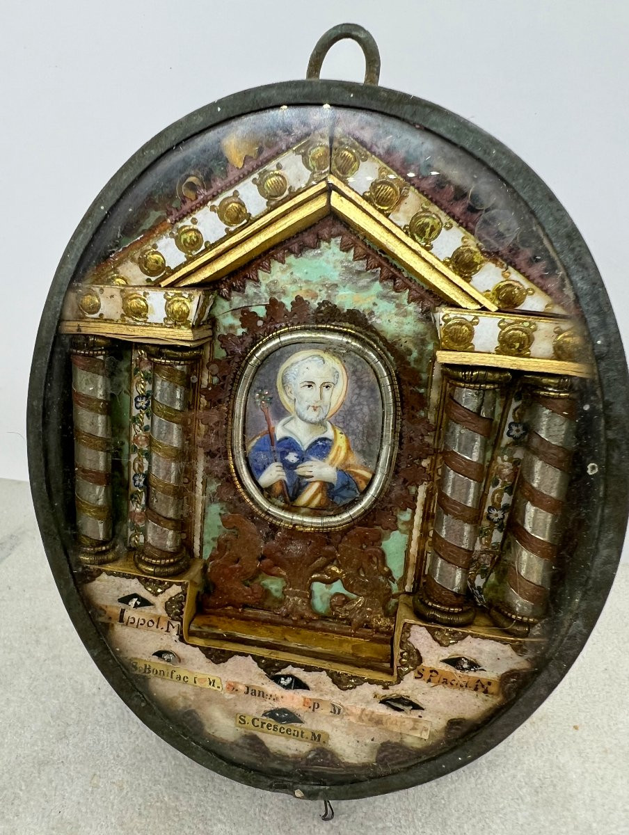 Reliquario fine del XVIII sec. -photo-3