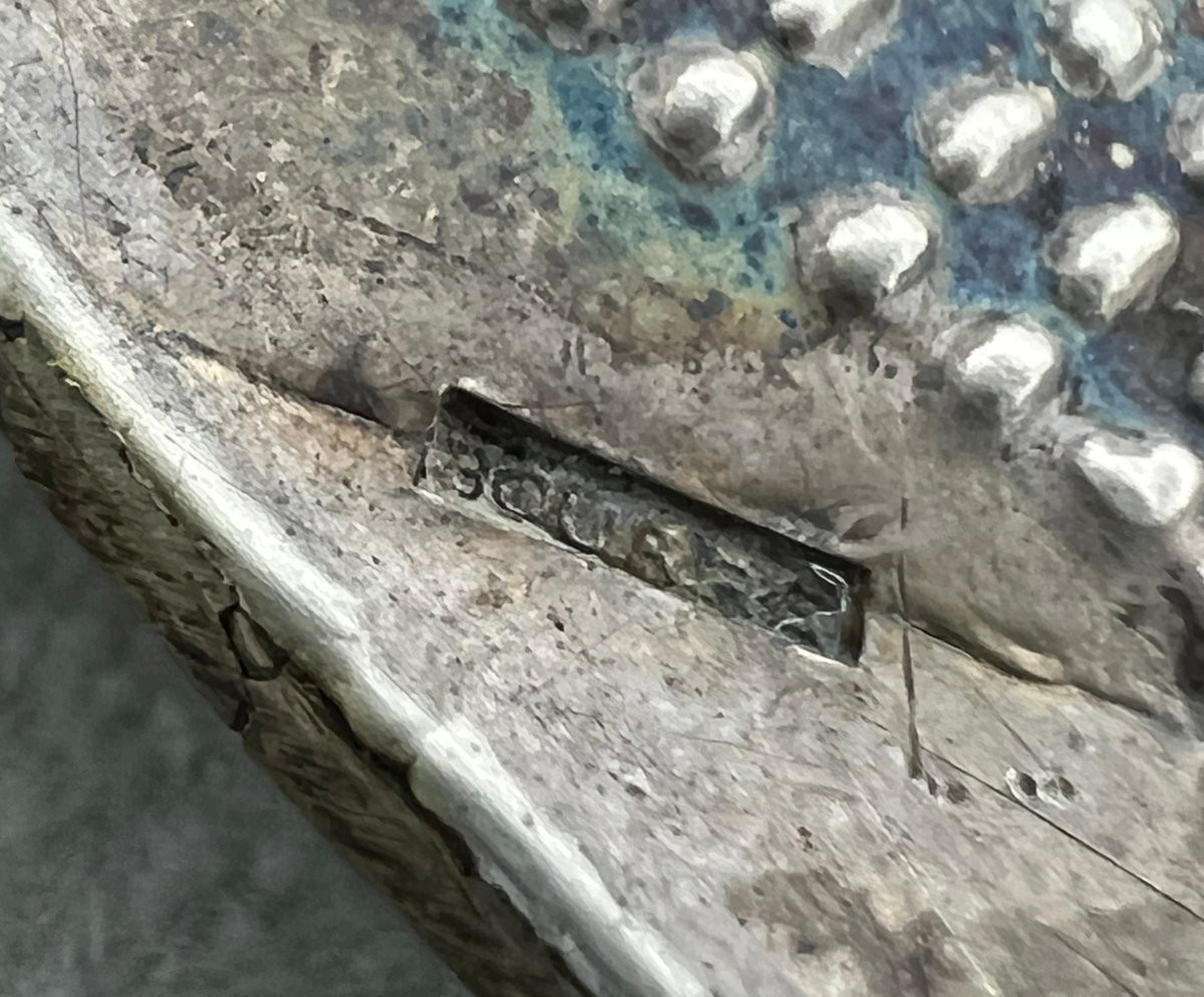 Foulet Khamsa argento XX sec. -photo-3