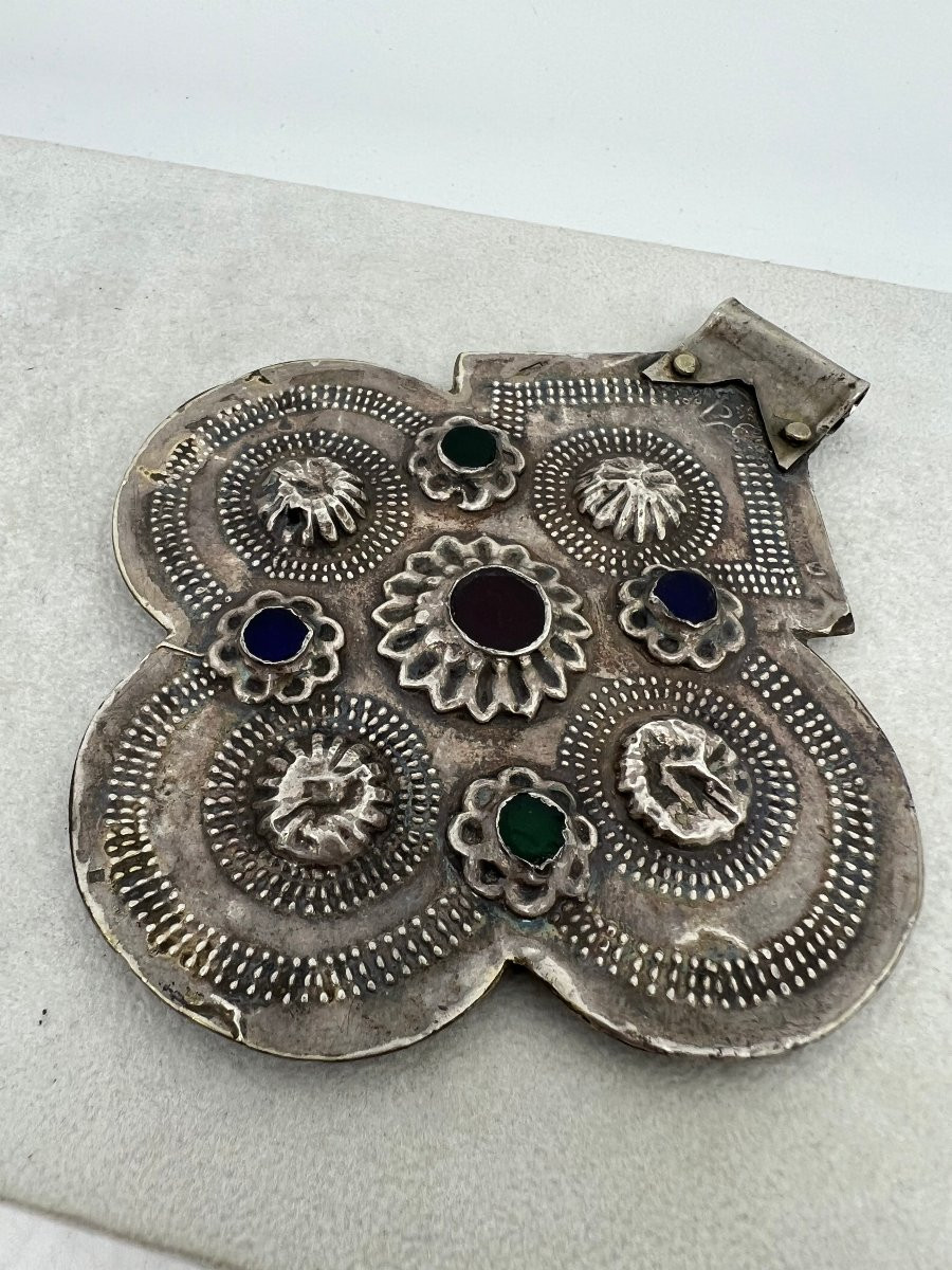 Foulet Khamsa argento XX sec. -photo-5