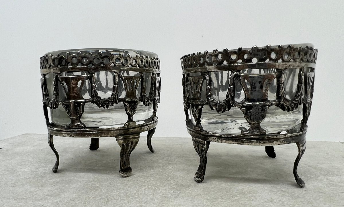 Saliere in argento XIX sec -photo-4