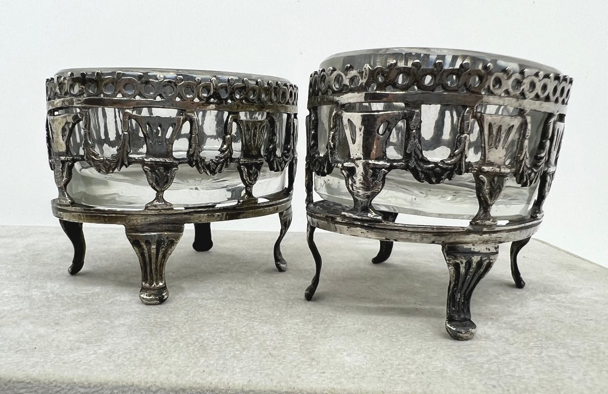 Saliere in argento XIX sec -photo-1