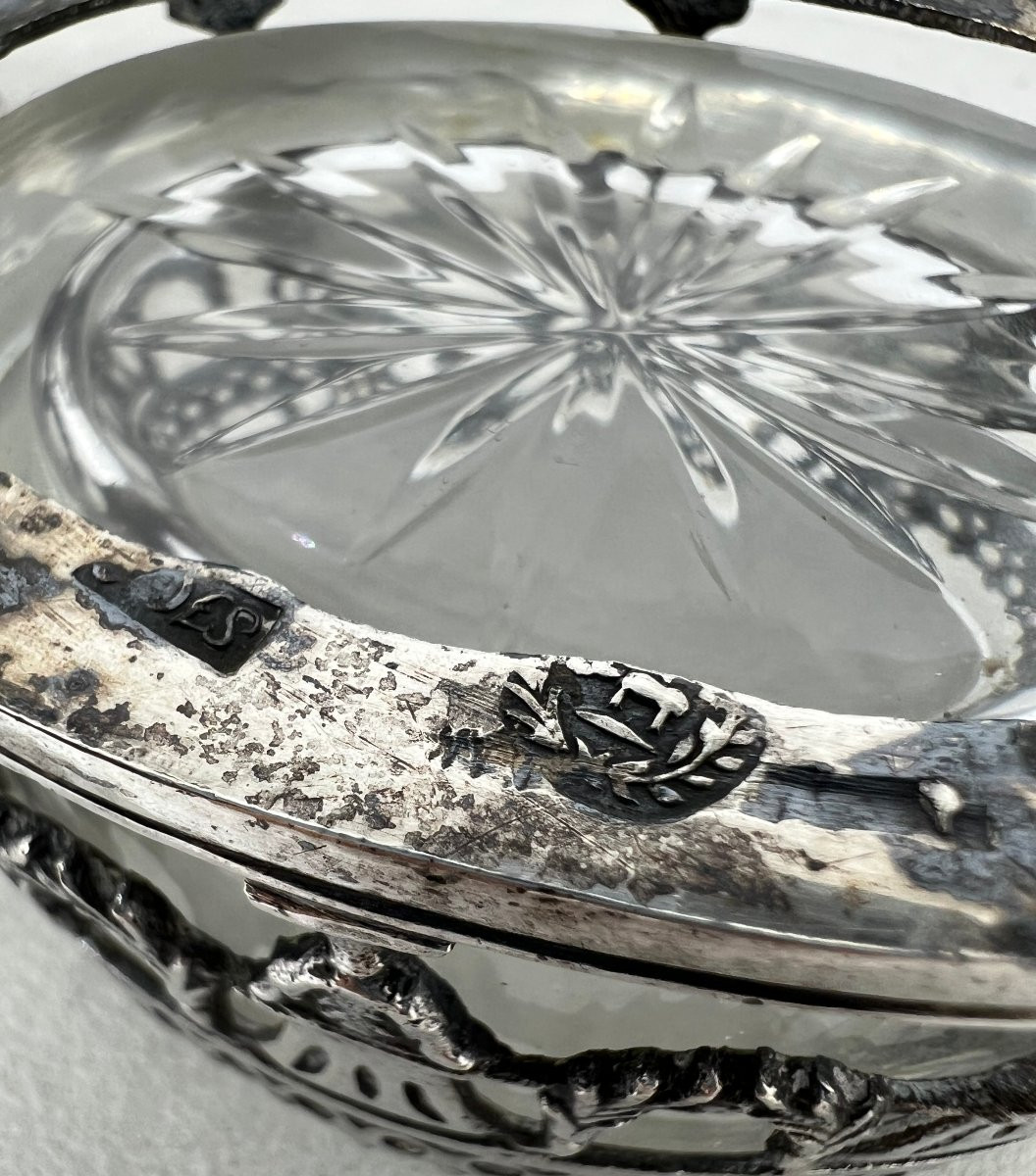 Saliere in argento XIX sec -photo-2