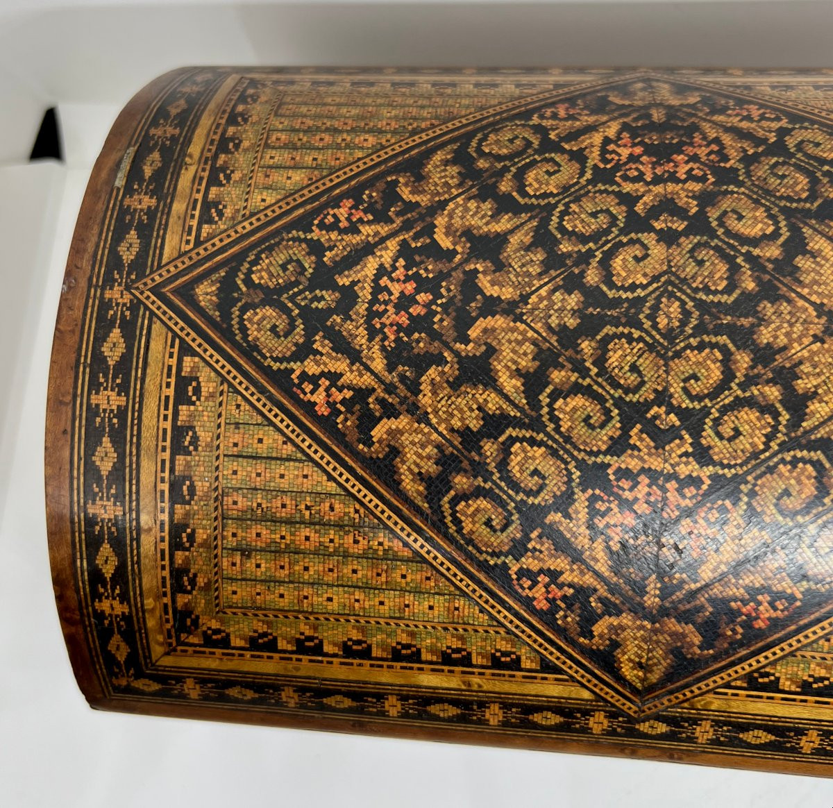 Scatola in legno intarsiato XIXs ec-photo-4