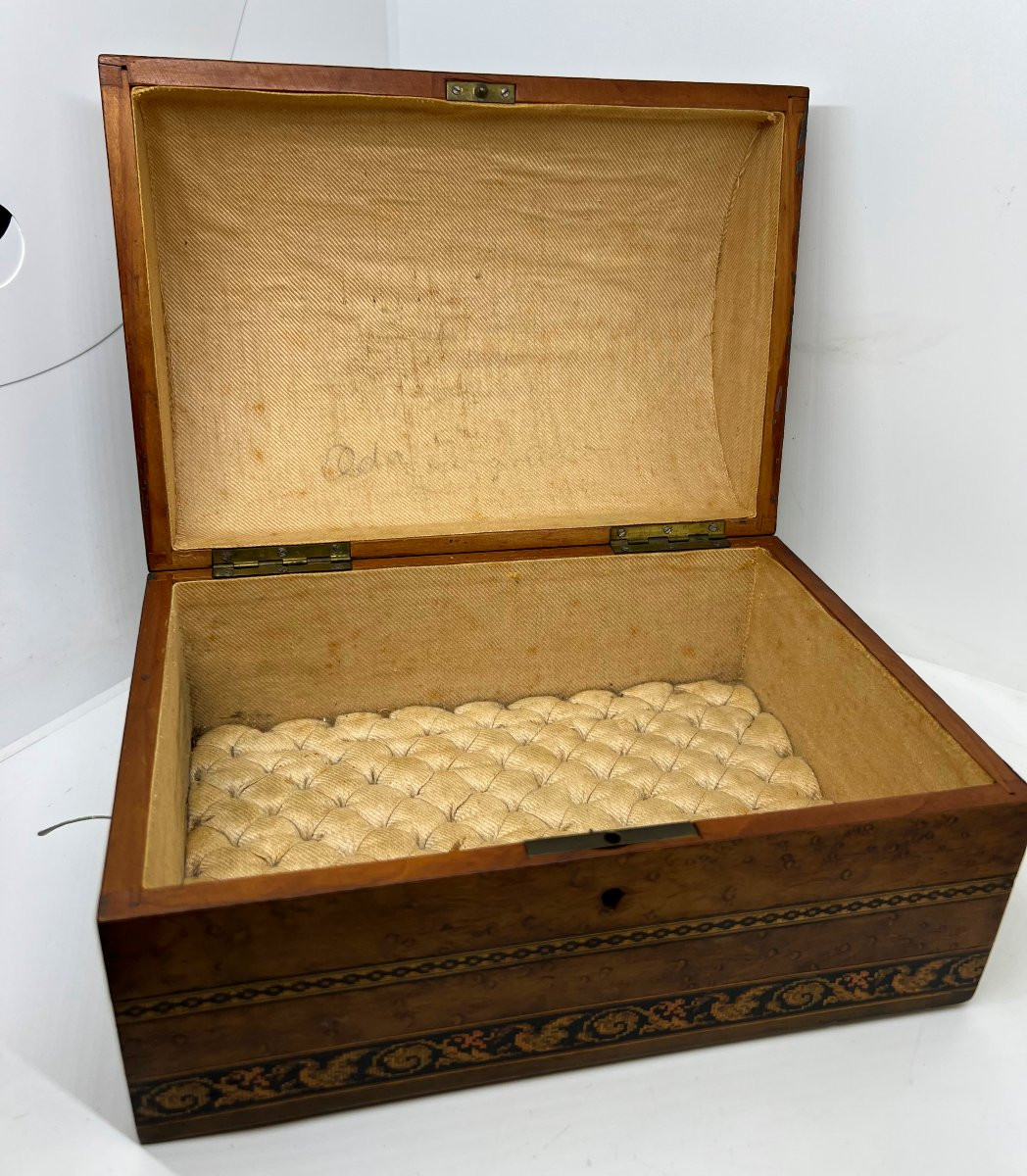 Scatola in legno intarsiato XIXs ec-photo-6