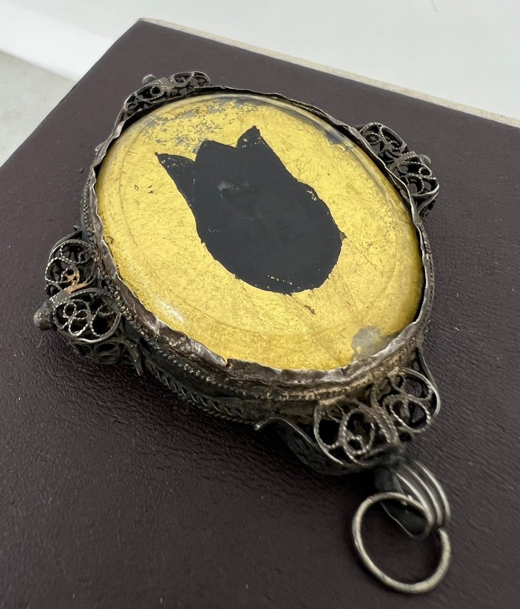 Ciondolo Reliquario XVIII sec.-photo-3