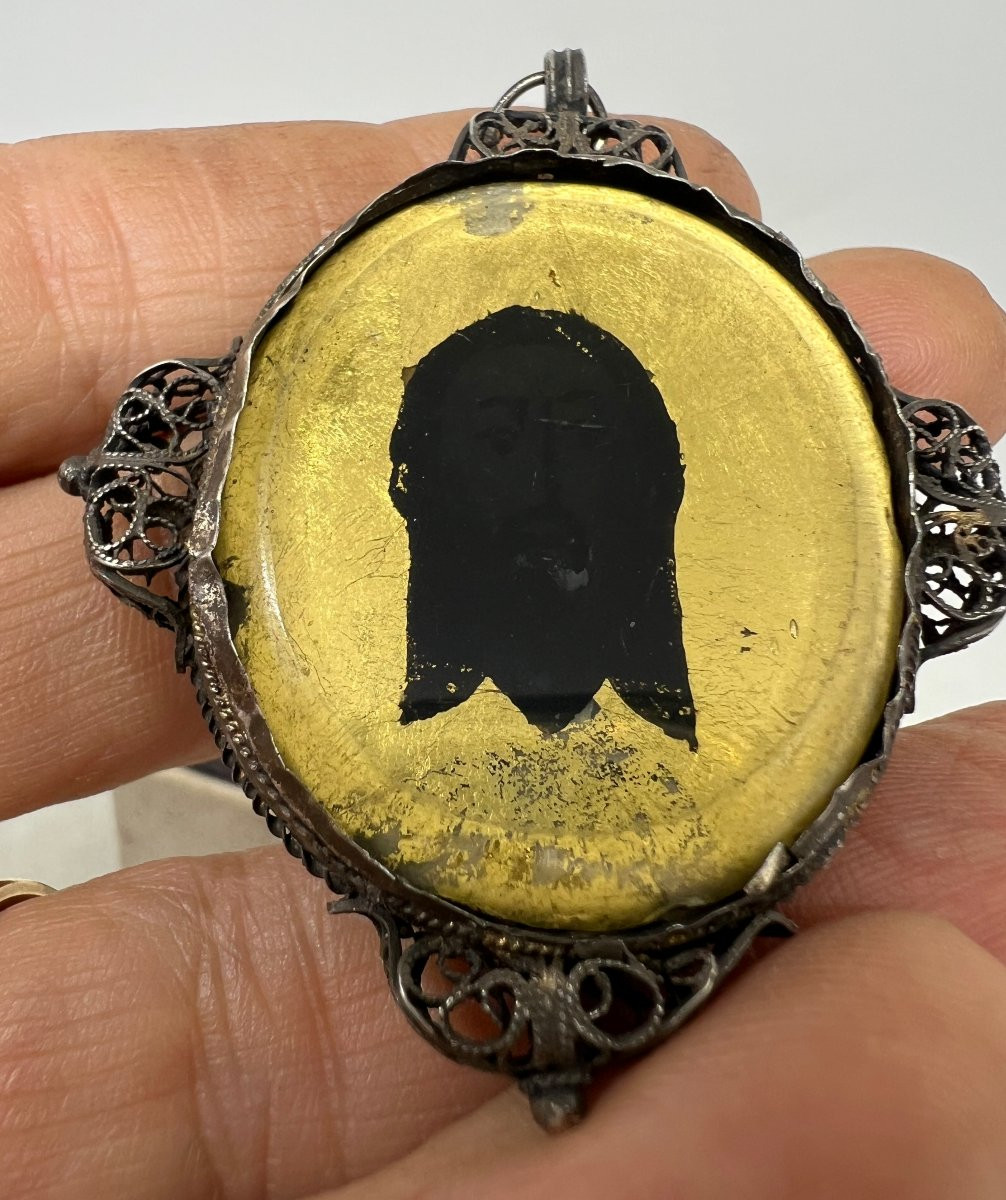 Ciondolo Reliquario XVIII sec.-photo-5